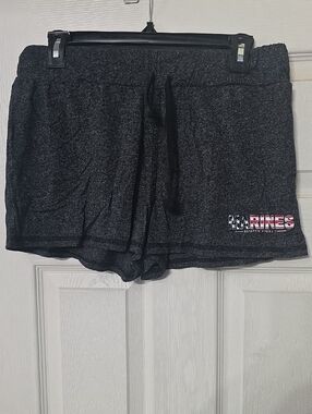 Women's Dark Gray Marines Lounge Shorts